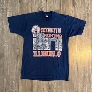 Vintage Fighting Illini Tee